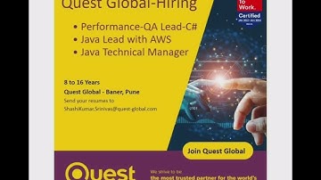 QA  engineer | Deveops Engineer | automation test engineer | software testing jobs