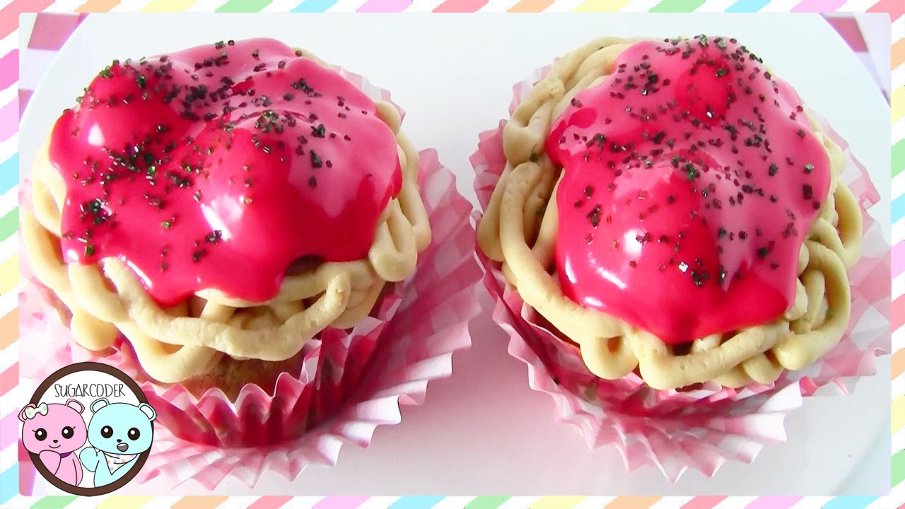 SPAGHETTI CUPCAKES, PASTA CUPCAKES BY SUGARCODER YouTube