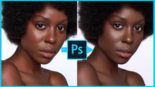 Complete High-End Skin Retouching Photoshop Tutorial
