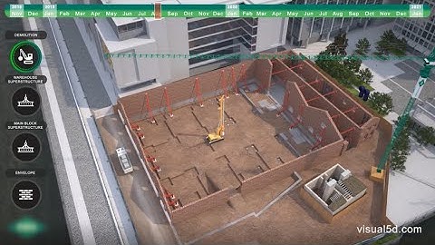 REVIT MODEL, 4d sequence