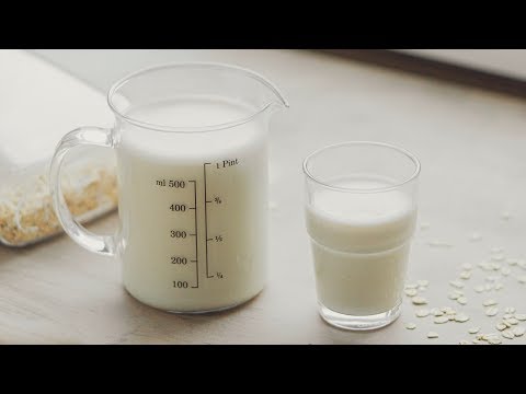 Wideo: Mleko owsiane - przepis