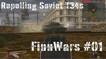 FinnWars Gameplay #1 Battlefield 1942 mod Viipuri