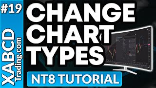 Changing Chart Types in NinjaTrader 8