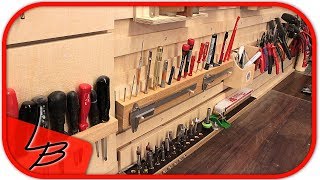 French Cleat Wand in der Werkstatt - MakerHome