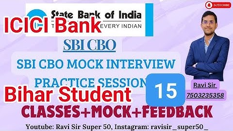 #sbicbointerview #sbicbo2025 #sbicbo #sbipointerview #circlebasedofficer #interviewquestions #sbipo 