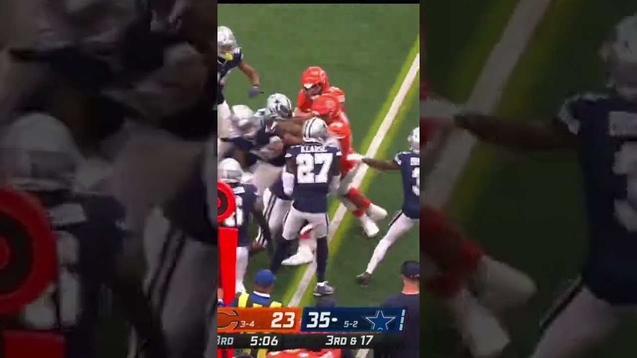 Justin Fields JUMPS OVER Micah Parsons Instead Of Just Tagging Him Down 😂