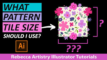 What Size Should a Repeat Pattern Tile Be for Printing / Print Pattern Tile Size For Fashion Design
