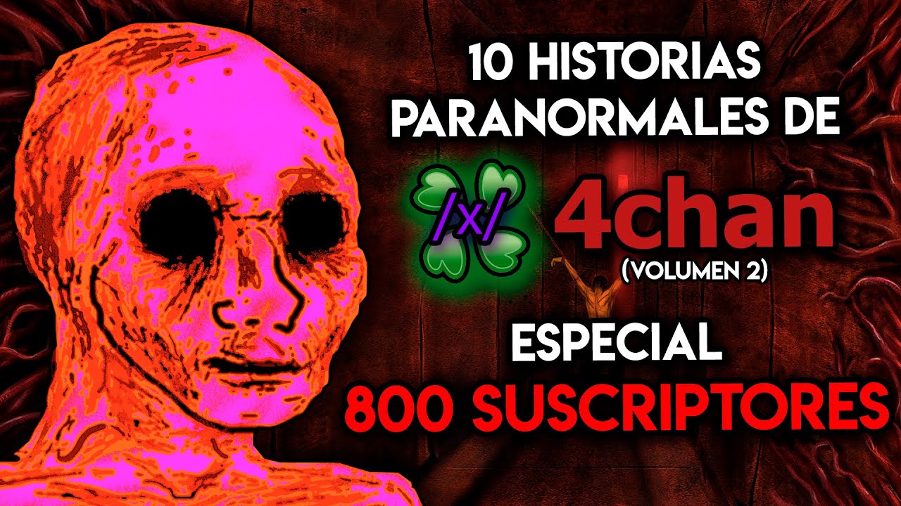 10 Historias paranormales de 4chan /x/ (Volumen 2): Especial 800 suscriptores | Loquendo