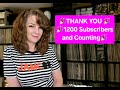 1200 Subscribers and Counting. Thank You!!