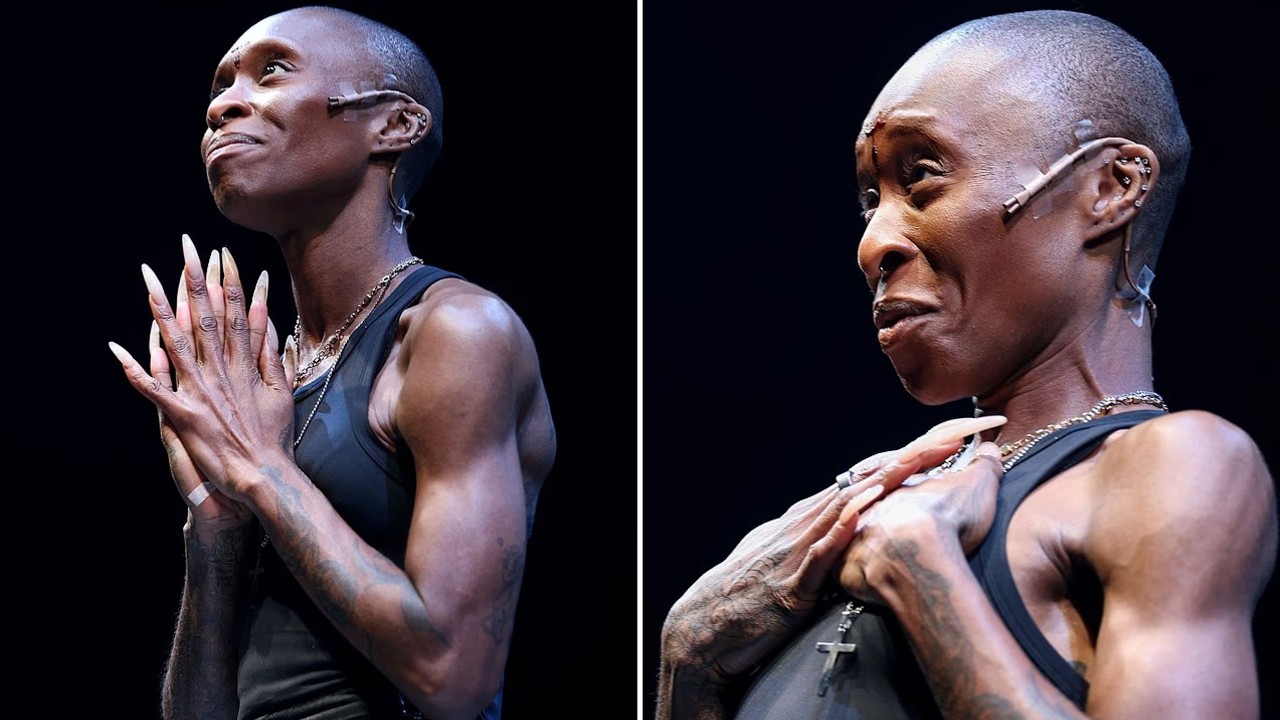 Синтия Эриво в слезах на премьере «Дракулы» 😢🎭