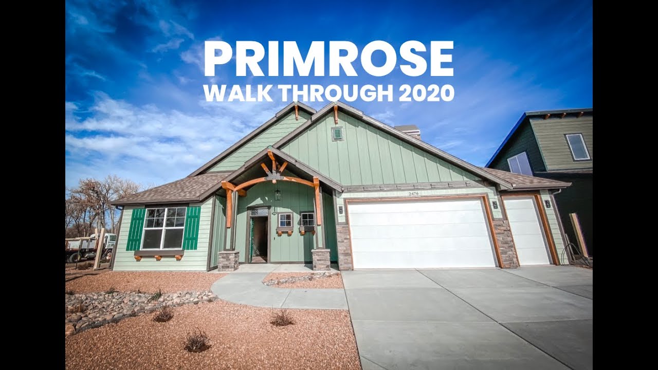 Primrose Walkthrough 2020 - New Home Construction Grand Junction, Colorado.