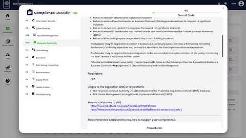 Compliance + Dashboard explained