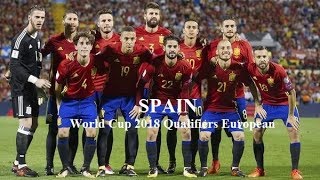 Spain ● Road to Russia● All 36 goals in  World Cup 2018 Qualifiers European
