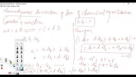 Relations between Kc, Kp and Kx