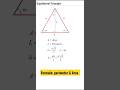 formula: perimeter and area of #triangle & #quadrilateral #ncert #maths
