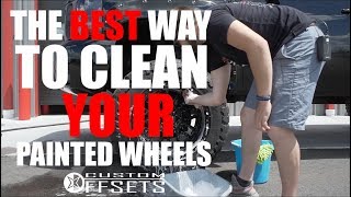 The BEST way to clean YOUR painted wheels!