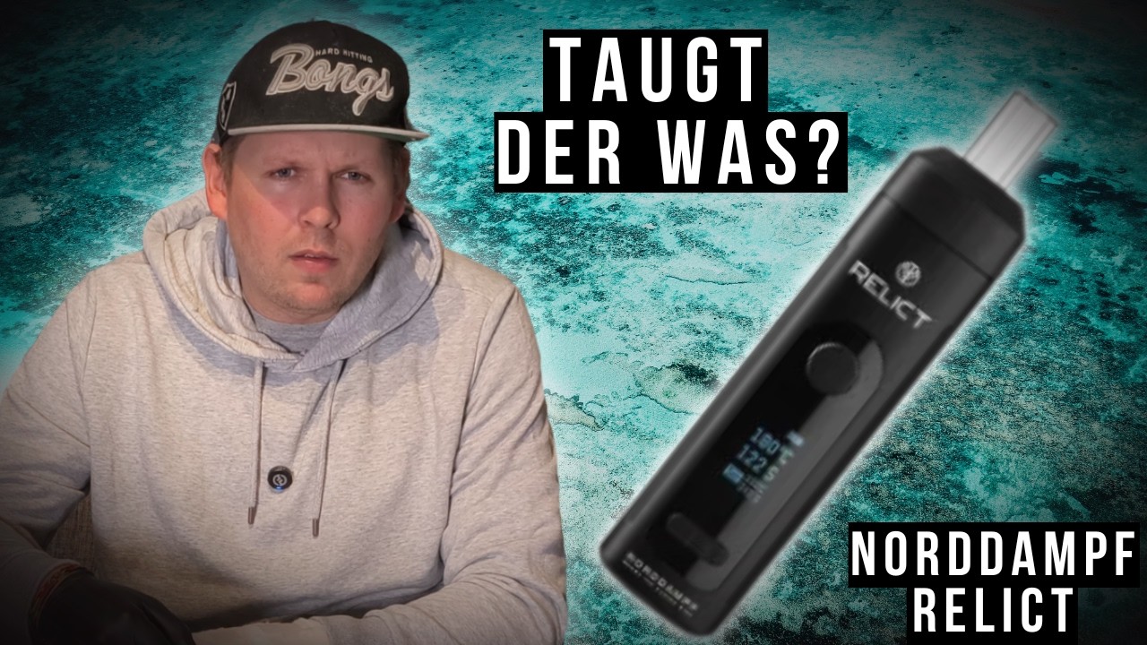 Ich teste den RELICT Vaporizer 🌿 – Unboxing & erster Eindruck 😎 | HighCarsten #Norddampf #vaporizer
