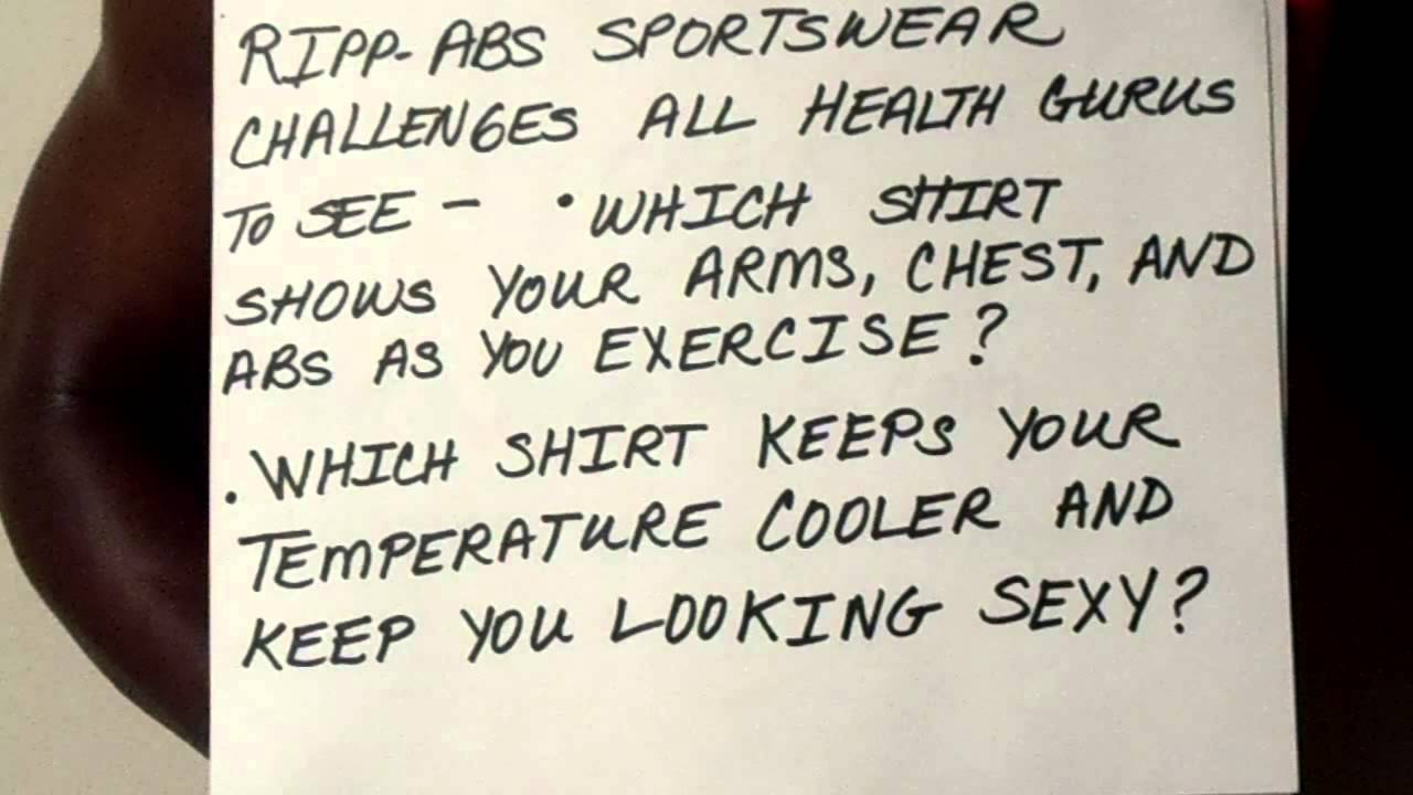 Flex Your Muscles! (Ripped Ab Wear)