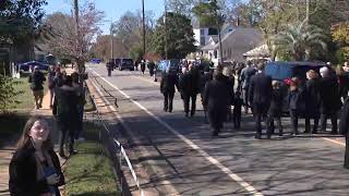 Mourners gather for funeral of Rosalynn Carter