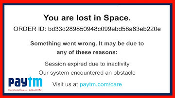 Paytm Something went wrong it may be due to any of these reasons problem | Paytm login issue resolve