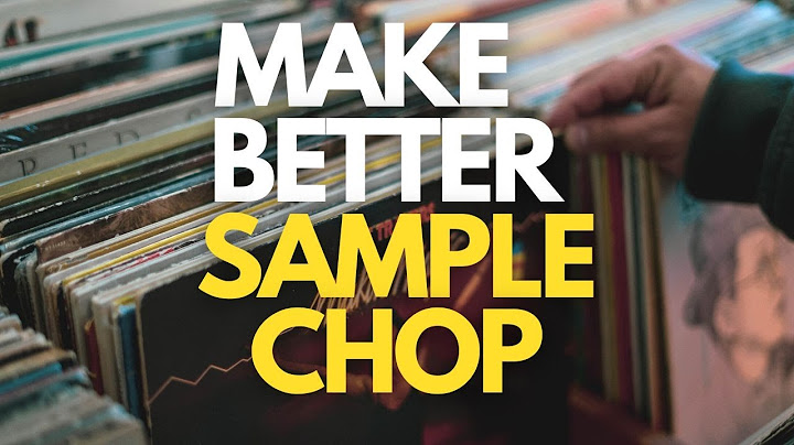 5 SAMPLE CHOP Techniques You Should Know