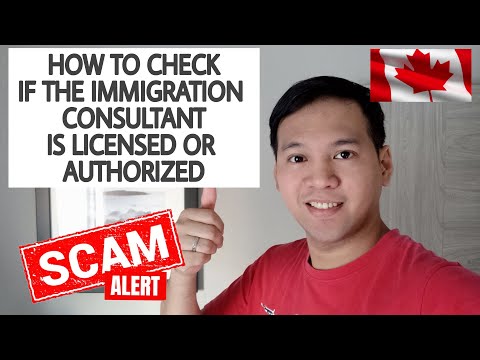 Paano malalaman kung ang Immigration Consultants ay Legit/ Fake Immigration Consultants sa Canada