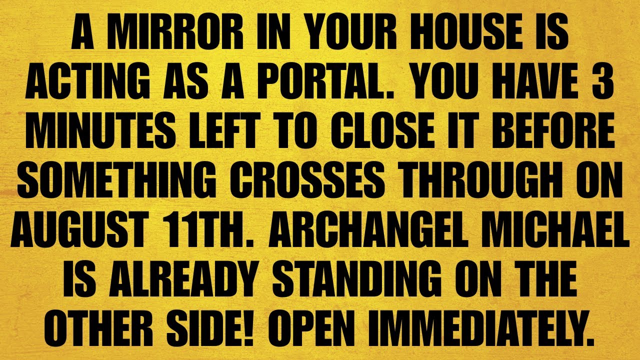 🔴 A MIRROR IN YOUR HOUSE IS ACTING AS A PORTAL. YOU HAVE 3 MINUTES LEFT TO CLOSE IT BEFORE SOMETHI..