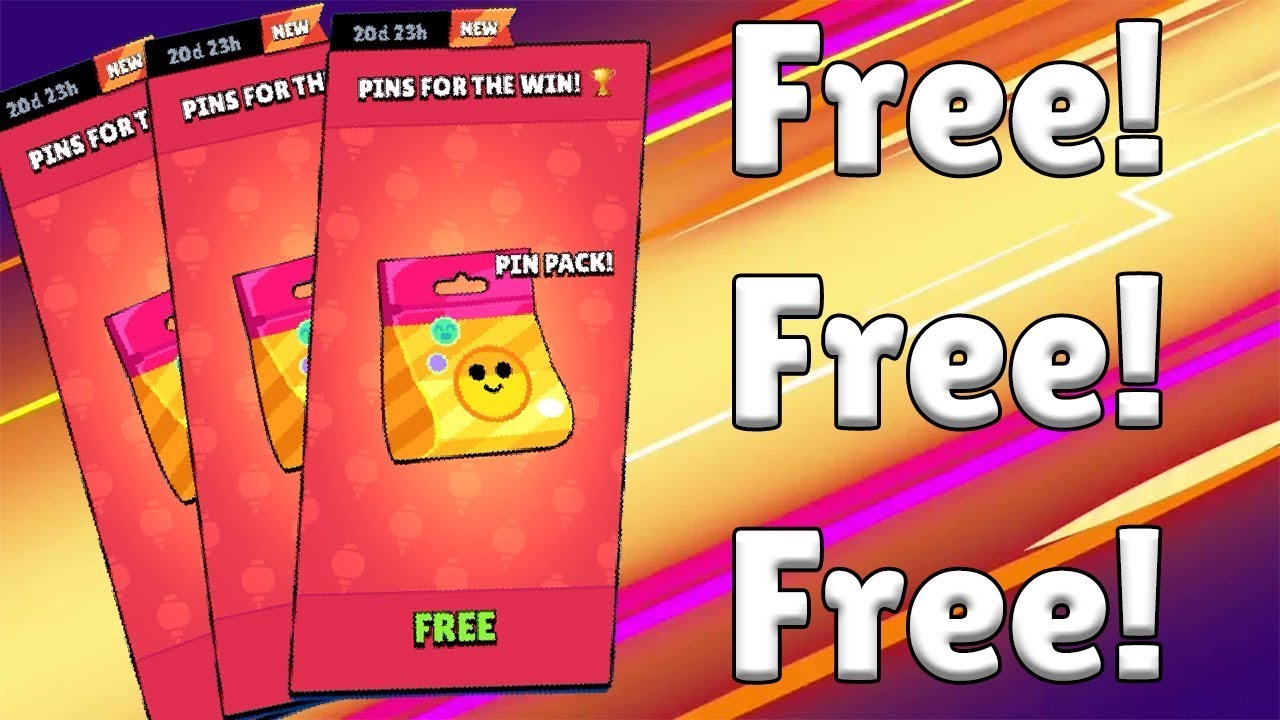 FREE BRAWLDAYS PIN PACK I  