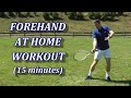 Tennis At Home Practice - Rebuilding The Forehand Technique (Part 1)