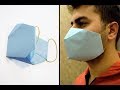 How to make a PAPER MEDICAL MASK (Easy Origami)