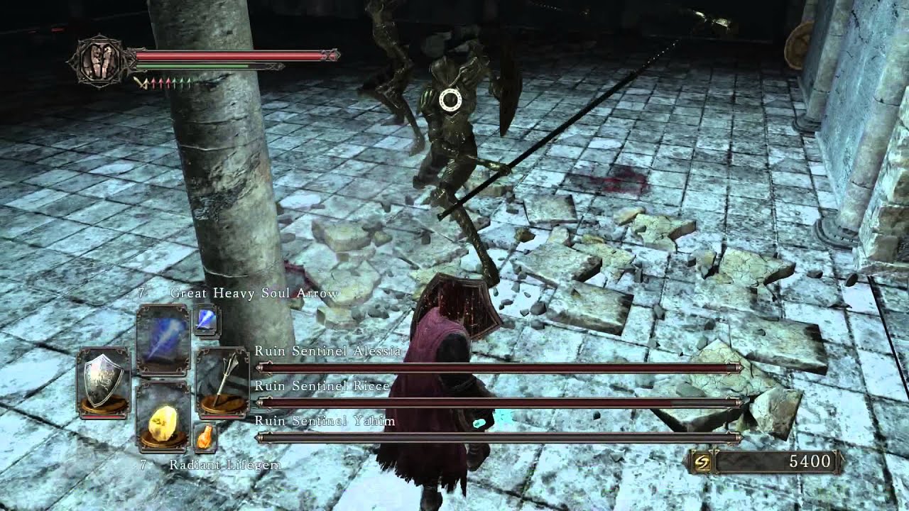 Dark Souls II Boss: Ruin Sentinels / Strażnicy Ruin - YouTube