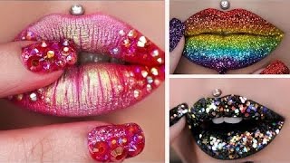 Amazing Lip Art | Lipstick Tutorial Compilation March 2017