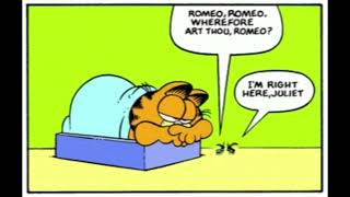 Shakespeare with Garfield (comic dub)