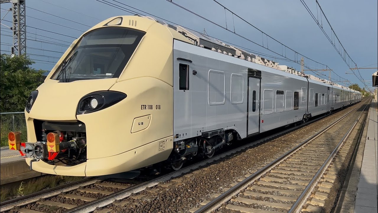 IL SECONDO TRENO ALSTOM ETR 108 “POP”