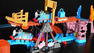 Enjoy The Fun Ride Tipping Bridge Look Out, Crystal Caves Adventure Set Thomas &amp; Friends