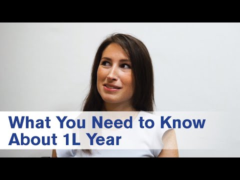 What You Need to Know About 1L Year