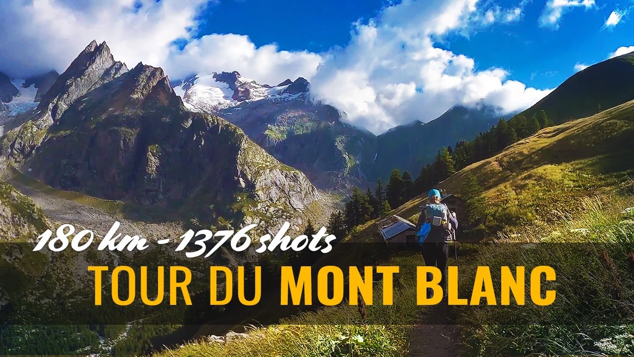 Niesamowity trekking Tour du Mont Blanc w 1376 ujęciach!