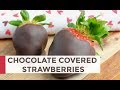 How To Make Chocolate Covered Strawberries | Easy Valentine's Day Recipe