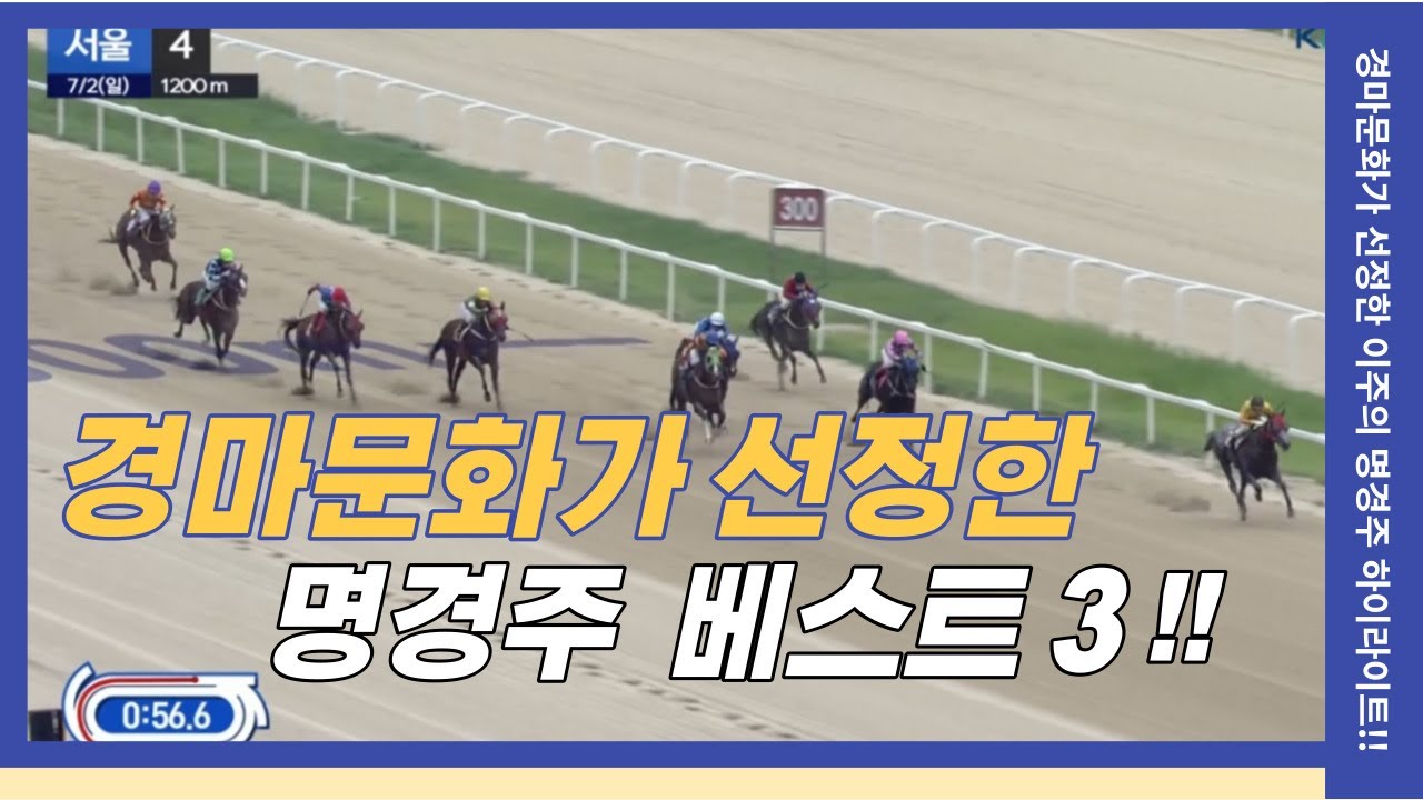 7월 1주차 명경기! 독보적인 질주 !!
