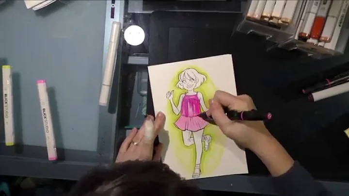 Testing Pigment Marker Paper- Copic Markers