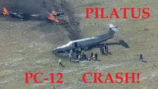 Pilatus PC-12 Crash Mesquite Texas on 23 April 2020