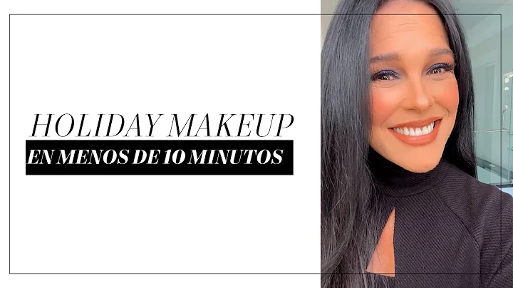 Holiday Makeup en menos de 10 minutos | Martha Deb...