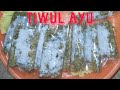 Jajanan tradisional tiwul ayu