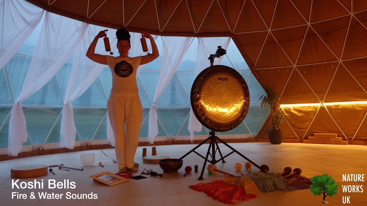 Gong Meditation at The Dome (Inner Bloom) Koshi Bells Fire/Water