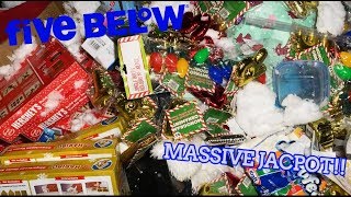 DUMPSTER DIVING FIVE BELOW MASSIVE CHRISTMAS HAUL!!