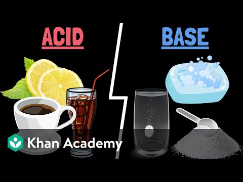 Intro to acids and bases | Solutions, acids, and bases | High school chemistry | Khan Academy