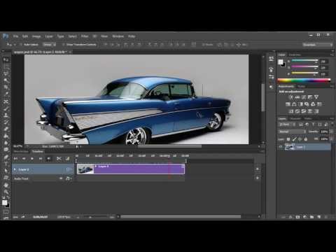 Photoshop Timeline Zoom / Opacity Animation Video Editing Effect Made Easy Tutorial