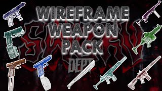 WIREFRAME WEAPON PACK | FIVEM WEAPON'S | SW3RV DESIGNS