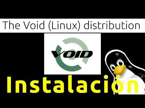1/2 Cómo INSTALAR VOID Linux [xfce - 32 bits] [Parte 1] - YouTube
