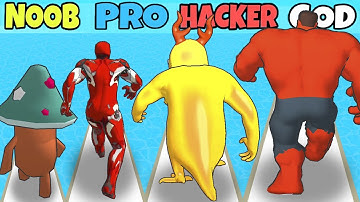 NOOB vs PRO vs HACKER vs GOD in Monster Draft New Monsters Part 04